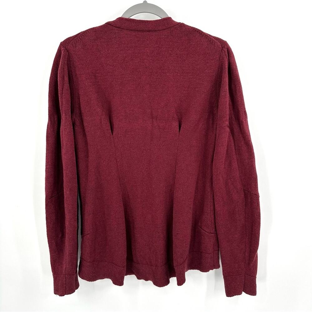 CAbi Catch Darted Cardigan 3529 in burgundy Size L - Picture 6 of 6